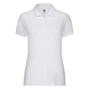 MAJICA FOL LADY FIT POLO BIJELA M vel,  170 g