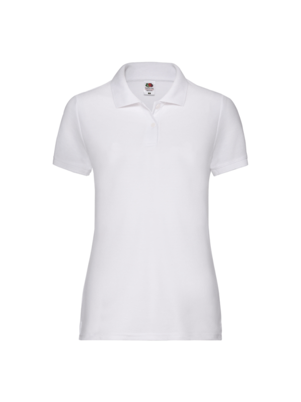 MAJICA FOL LADY FIT POLO BIJELA M vel,  170 g