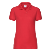 MAJICA FOL LADY FIT POLO CRVENA M vel,  180 g