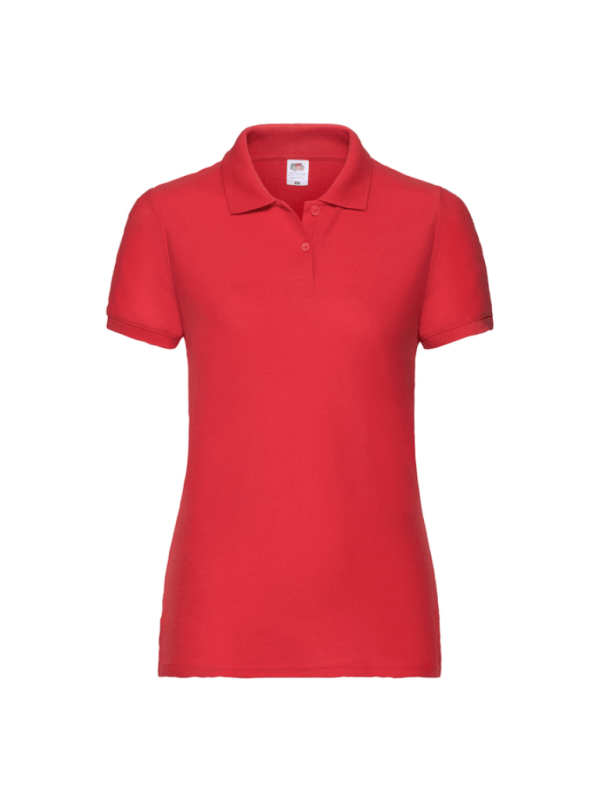 MAJICA FOL LADY FIT POLO CRVENA M vel,  180 g