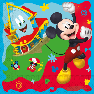 93824 SALVETA PAPIRNA MICKEY DISNEY 33x33cm, 20/1