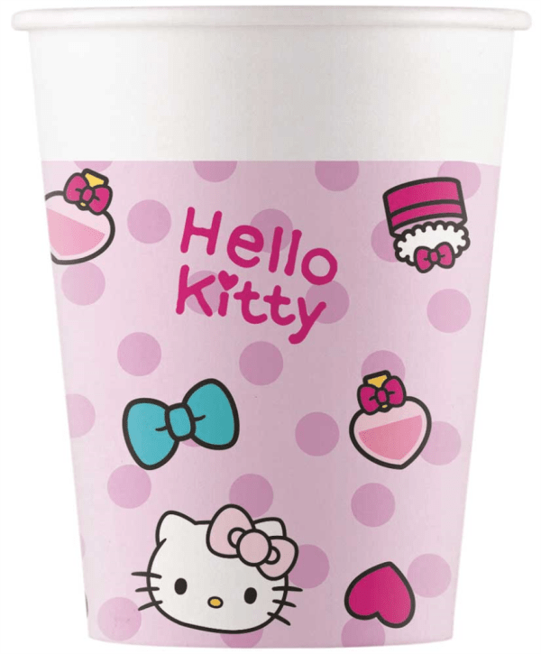 94700 PAPIRNA ČAŠA HELLO KITTY 200ml 8/1