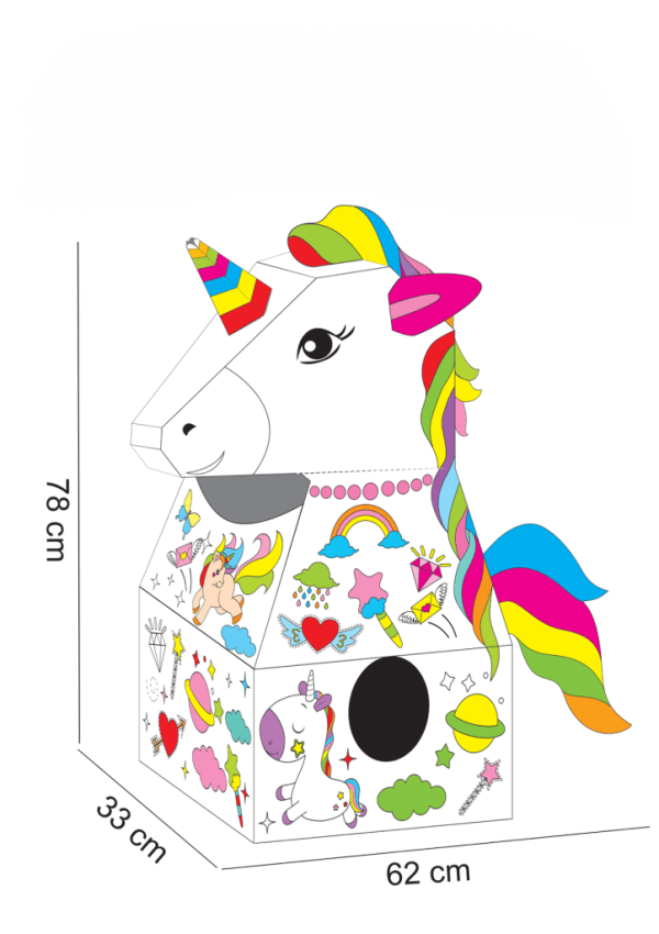 MKQ562815 UNICORN KREATIVNI SKLOP GRAFITA 76x65 cm *