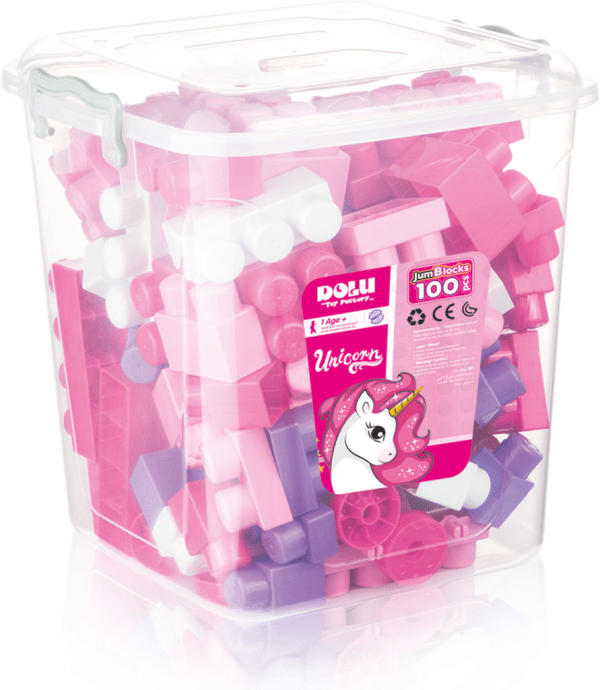 2556 KOCKE JUMBO UNICORN U PLASTIČNOJ KUTIJI 100kom