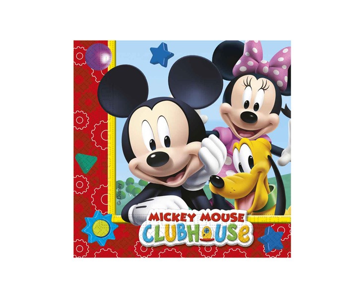 81510 SALVETE PAPIRNE DISNEY MICKEY 33x33 cm, 20/1