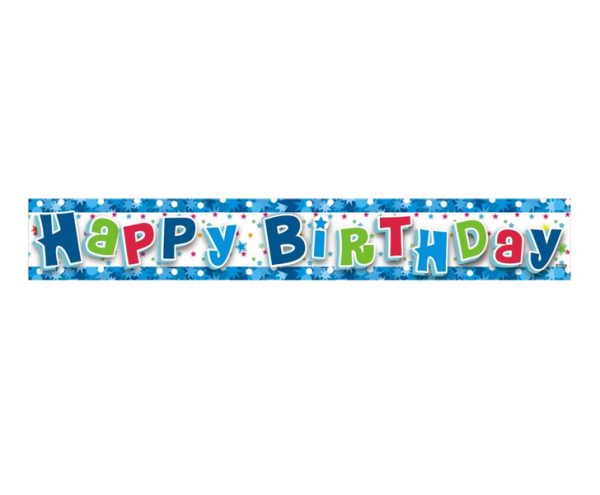 PF-BHBN BANNER HAPPY BIRTHDAY 180 cm