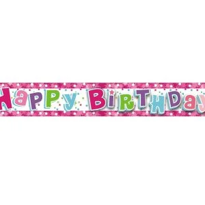 PF-BHBR BANNER HAPPY BIRTHDAY 180 cm