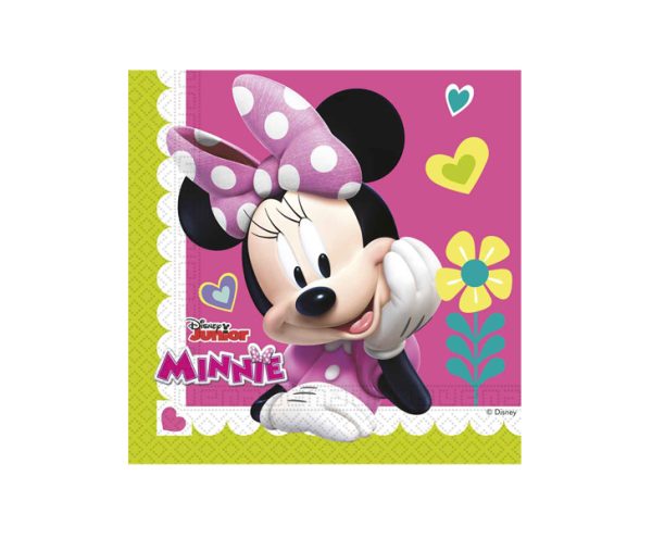 87864 SALVETE PAPIRNE MINNIE HAPPY DISNEY 33x33 cm, 20/1