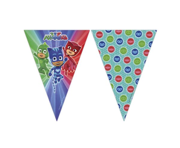 88636 BANNER PJ MASKS, 9 zastavica