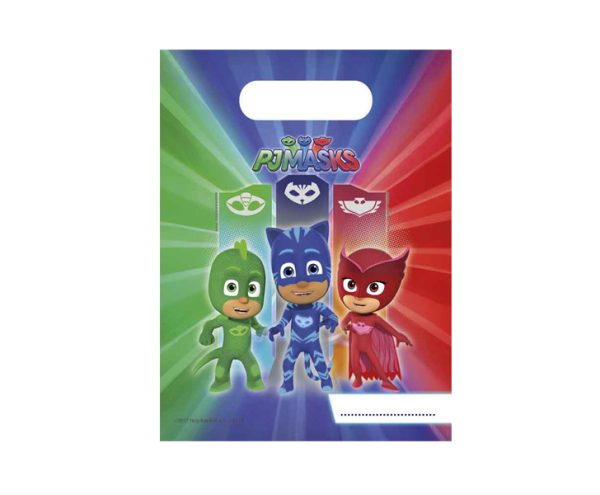 88637 VREĆICE PJ MASKS 23 cm, 6/1