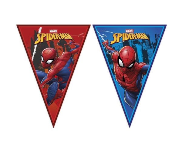 89450 BANNER SPIDERMAN TEAM UP MARVEL, 9 zastavica