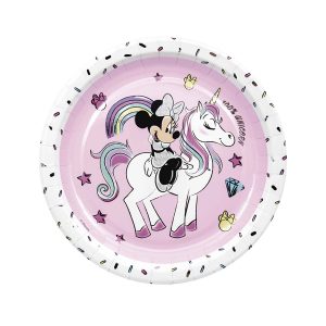 90327 PAPIRNI TANJURI MINNIE METALLIC DISNEY 23 CM, 8/1