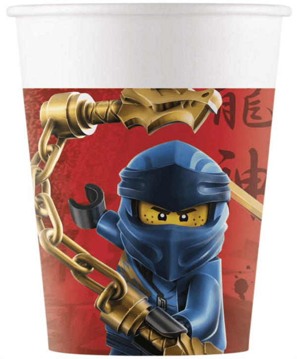 92240 PAPIRNA ČAŠA LEGO NINJAGO 200ml 8 kom