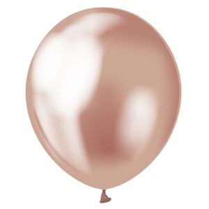 CB-LRZ5 BALON PLATINASTO RUŽIČASTO ZLATO 30 cm, 50 kom