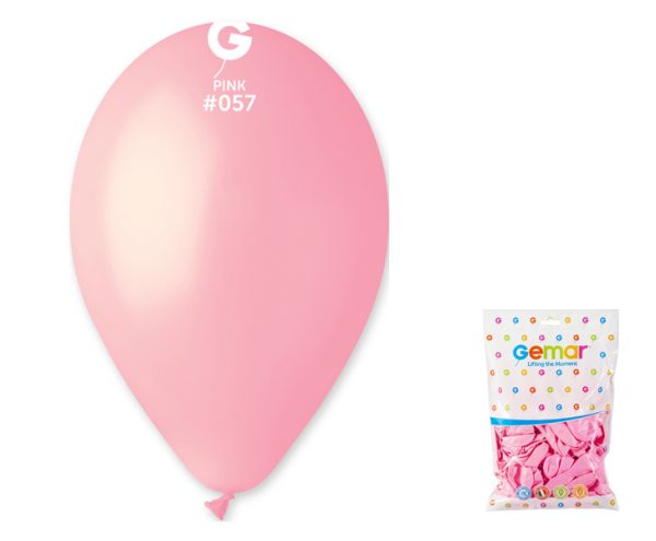 G90-57 BALONI PASTELNI SVIJETLO PINK 26cm