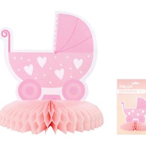 QT-DSWR KOLICA BABY GIRL PINK 16 cm