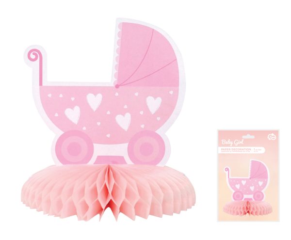 QT-DSWR KOLICA BABY GIRL PINK 16 cm