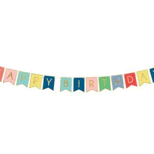 GRL56 BANER HAPPY BIRTHDAY 175x15cm