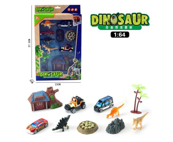 MKN786891 DINOSAUR SET 37x23cm