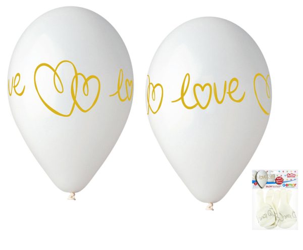 GS120-LV BALON PREMIUM HELI LOVE 33cm