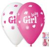 GS120-934 BALONI PREMIUM HELI BABY GIRL 33cm  5/1