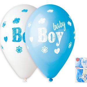 GS120-935 BALONI PREMIUM HELI BABY BOY 33cm  5/1