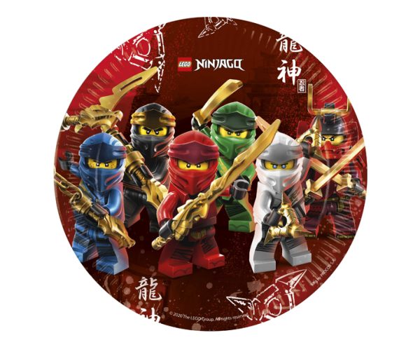 92239 PAPIRNI TANJUR LEGO NINJAGO 23cm 8kom