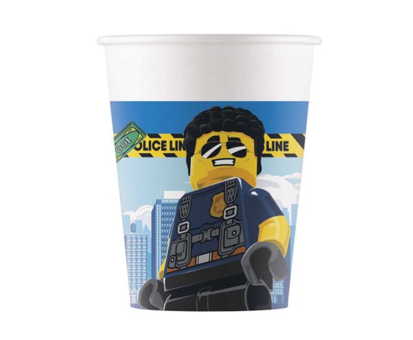 92247 PAPIRNA ČAŠA LEGO CITY 200ml 8 kom