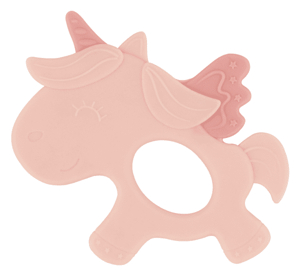 SILIKONSKA GLODALICA UNICORN ROZI