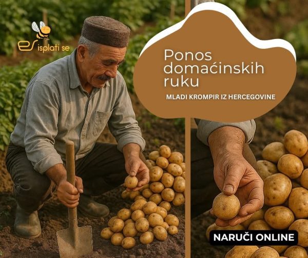 Crveni krompir pakiranje cca. 1 kg