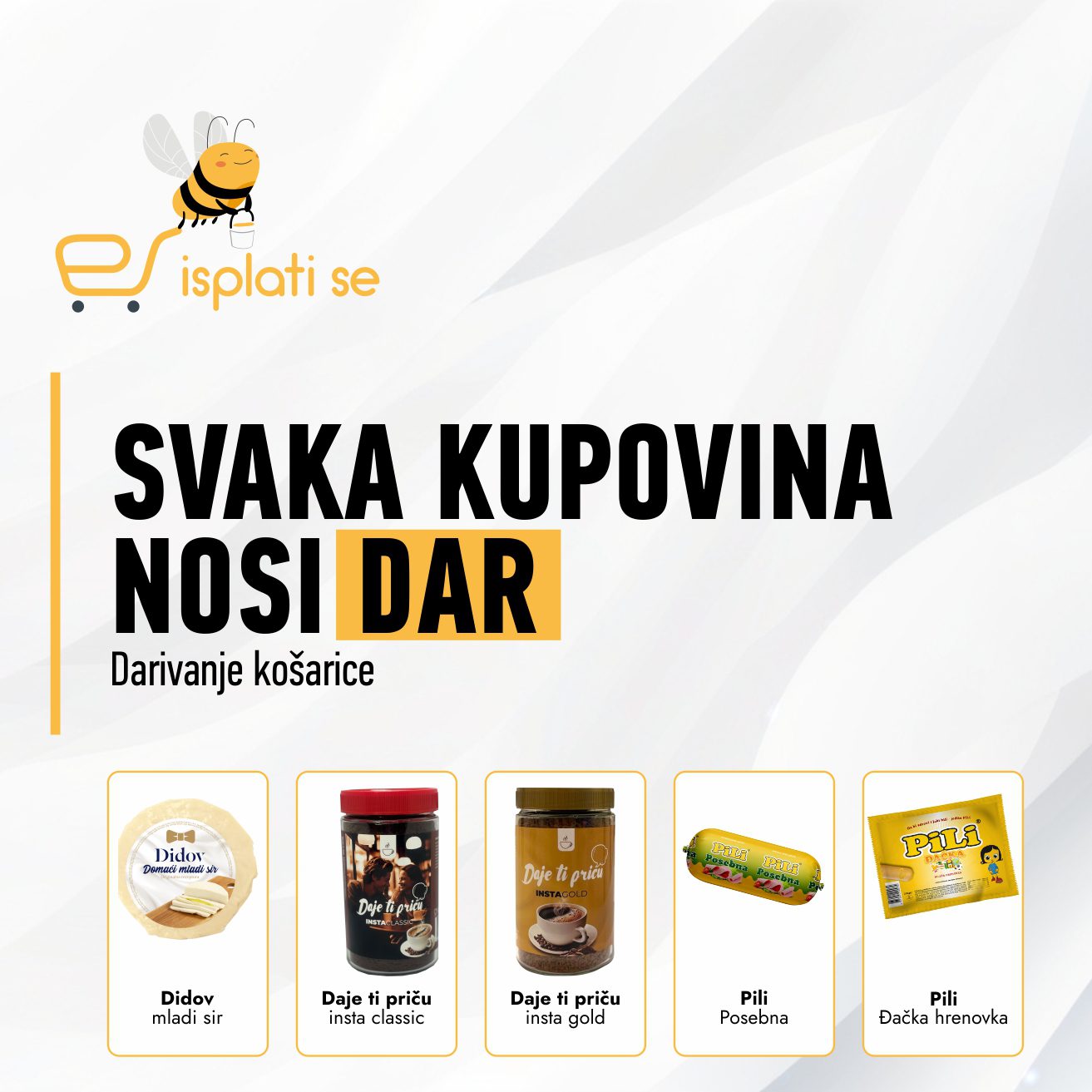 SVaka kupovina nosi DAR