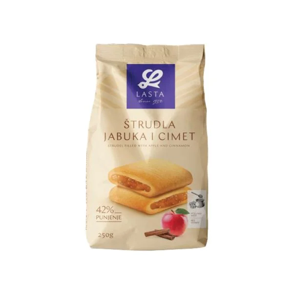 LASTA ŠTRUDLA JABUKA-CIMET 250g