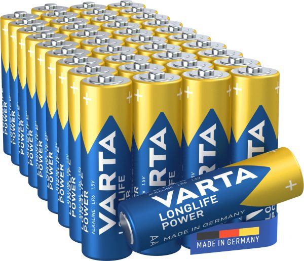 VARTA LONGLIFE POWER BATERIJA LR06, AA, 1,5V 40/1