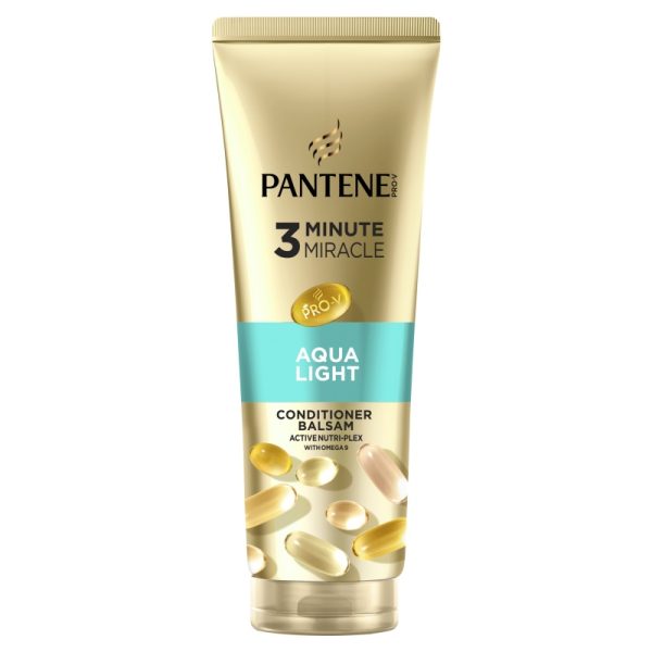 PANTENE 220ml REG,3MM AQUALIGHT