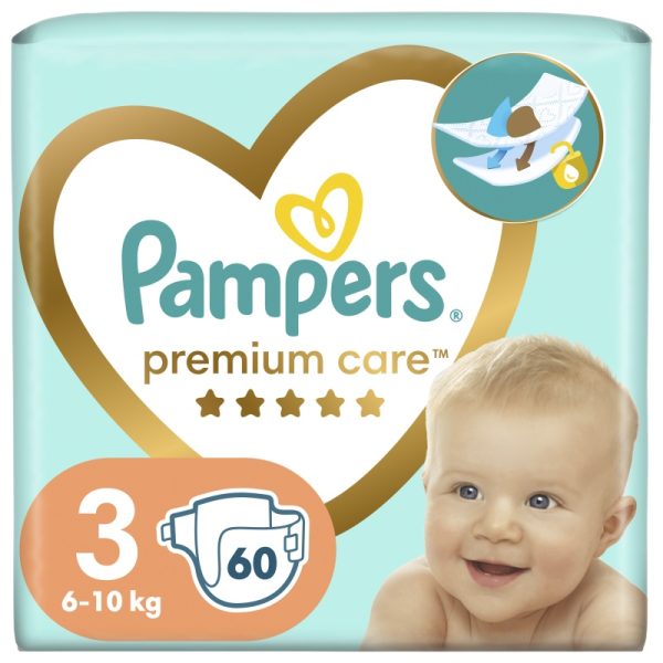 PAMPERS PREMIUM VP MIDI (60 kom) 3/108