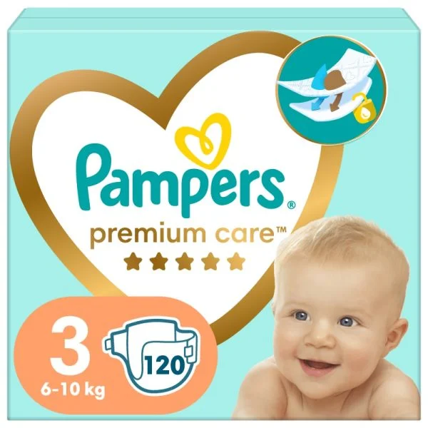 PAMPERS PREMIUM MB MIDI (120 kom) 1/42