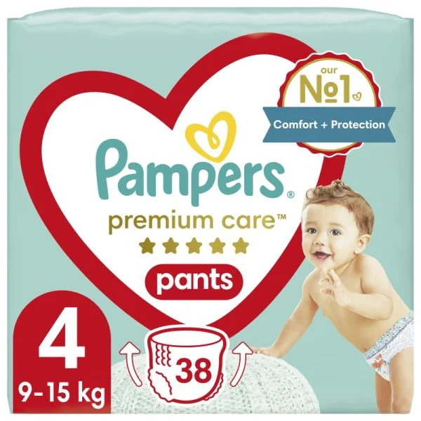 PAMPERS GAĆICE PREMIUM VP MAXI (38 kom)