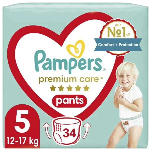 PAMPERS GAĆICE PREMIUM VP JUNIOR (34 kom)