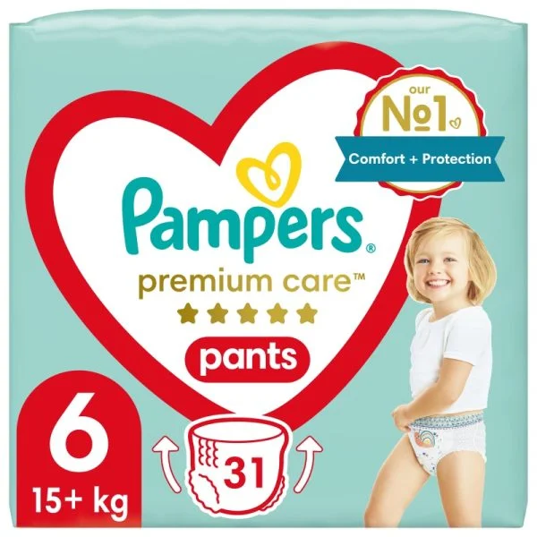 PAMPERS GAĆICE PREMIUM VP EX.LARGE (31 kom)