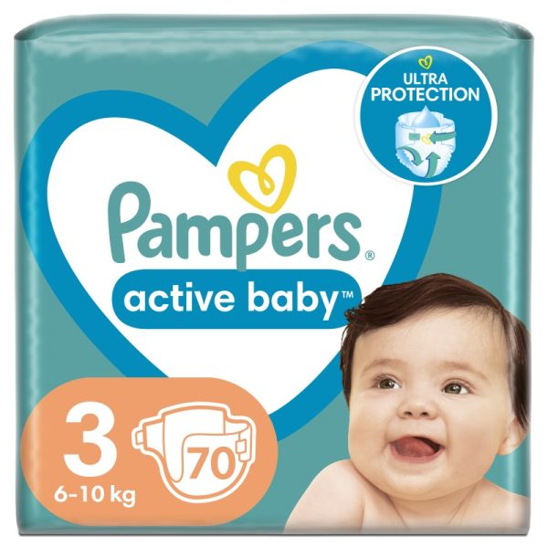 PAMPERS Jumbo Maxi Pack MIDI (70 kom) 2/126