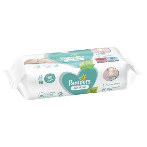 PAMPERS VL.MAR.SENSITIVE 80