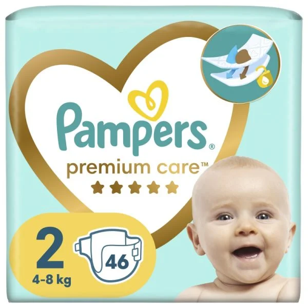 PAMPERS PREMIUM VP MINUS 2 MINI (46 kom) 4/168