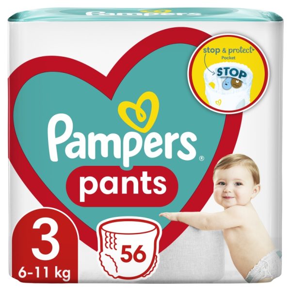 PAMPERS GAĆICE VP PLUS MIDI (56 kom) 2/84