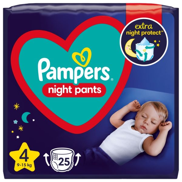 PAMPERS GAĆICE VP NIGHT MAXI 25kom