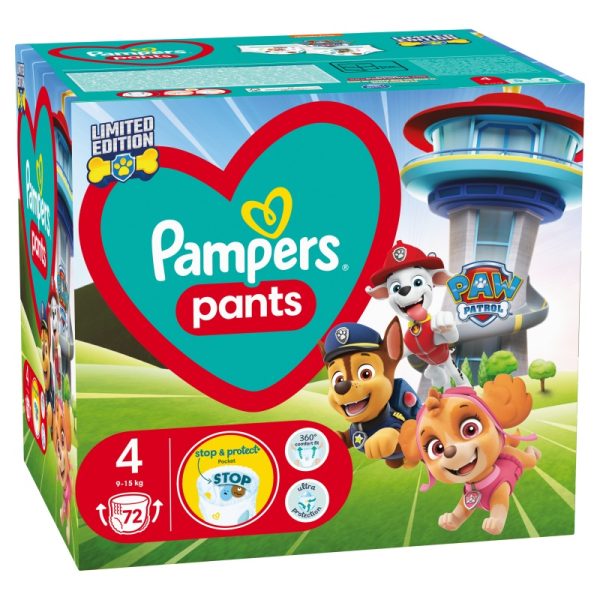 PAMPERS GP+GAĆICE MAXI (72 kom) PAW PATROL 1/72