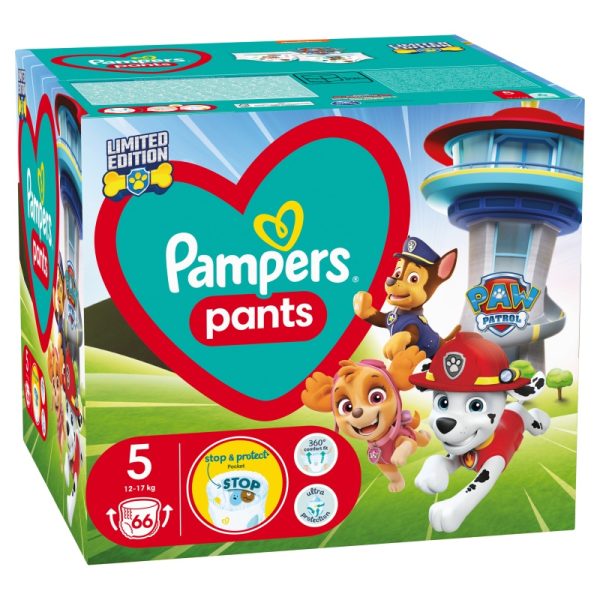 PAMPERS GP+GAĆICE JUNIOR (66 kom) PAW PATROL 1/72