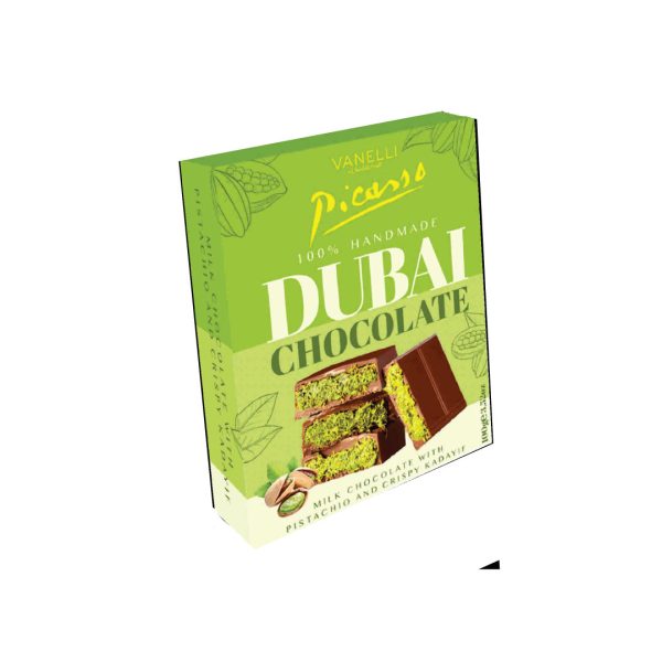 VANELLI PICASSO DUBAI ČOKOLADA PISTACIA 100G