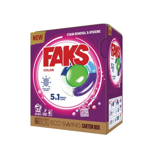 FAKS KAPSULE COLOR 22 kom
