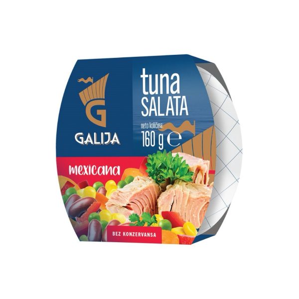 GALIJA TUNA SALATA MEXICANA 160gr