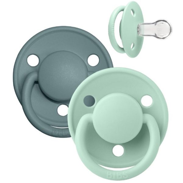BIBS DELUXE SILICONE NIRDIC MINT&ISLAND SEA 1